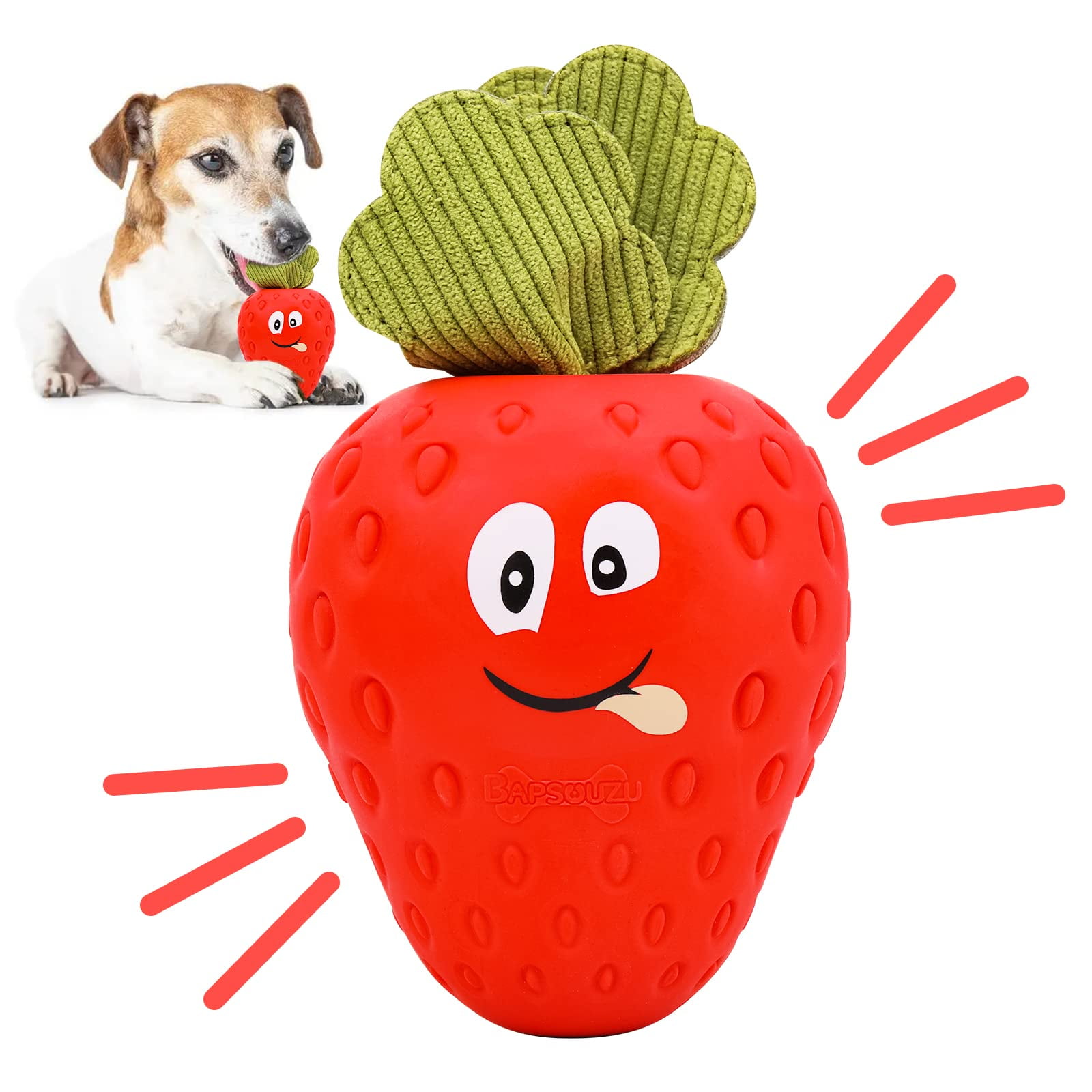 Dog Enrichment Toys for Small Medium and Large Dogs Encourage Foraging  Skills Strawberry Plush Toy Interactive Dog Toys - AliExpress