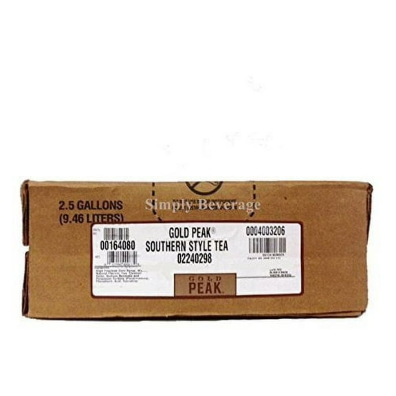 Gold Peak Southern Style Tea Syrup 2.5 Gallon Bag in Box BIB by Gold Peak