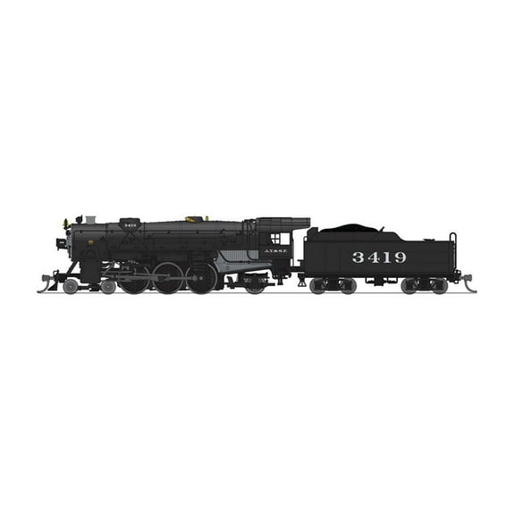 Broadway Limited Imports N Heavy Pacific 4-6-2 ATSF 3419 Prgn4 BLI7980 N Locomotives