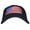 Navy, variant on Embroidered US Flag 6 Panel Dad Hat W/Strapback Closure & Metal Release Buckle - Navy