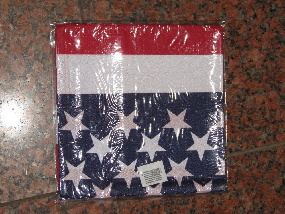 28x40 USA US American America Sleeved Garden Flag 28"x40" 100D Fabric