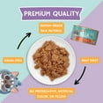 thumbnail image 2 of LOVE, NALA - Natural Adult Cat Wet Food - Pate Chicken with Carrot & Pumpkin Recipe- Grain Free, Non-GMO, Lean Protein, Digestive Fiber Blend, Added Minerals & Vitamins - 12 Pack 2.4 lbs., 2 of 7