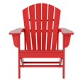 thumbnail image 3 of Chaise Adirondack Classique d'Extérieur Rouge, 3 of 7