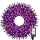 thumbnail image 1 of Luces serie 200 led color luz naranja morado verde cable negro Artego interior exterior Decoración Halloween día de muertos LED string lights waterproof 8 modos uso temporizador, 1 of 7