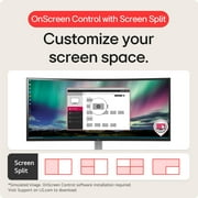LG 45 UltraGear™ QHD 1ms 200Hz Curved Gaming Monitor with USB Type-C™ - 45GR75DC-B