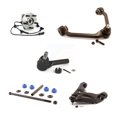 thumbnail image 1 of Transit Auto Ensemble de Roulement de Moyeu avant Droit Bras de Commande Inférieur avec Rotule Embout de Tige Extérieure et Barre Stabilisatrice Oscillante (5 Pcs) pour Voiture Ford Explorer Sport Trac 4WD K7T-107555, 1 of 11