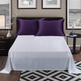 thumbnail image 5 of Funda de almohada ALASKA BEAR Queen, 100% seda morera, color morado, 5 of 5