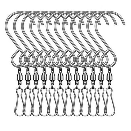 

Mini Hooks for Hanging Hook Steel Bell Stainless Hook rotating Small Metal Wind Hook Bearing Wind