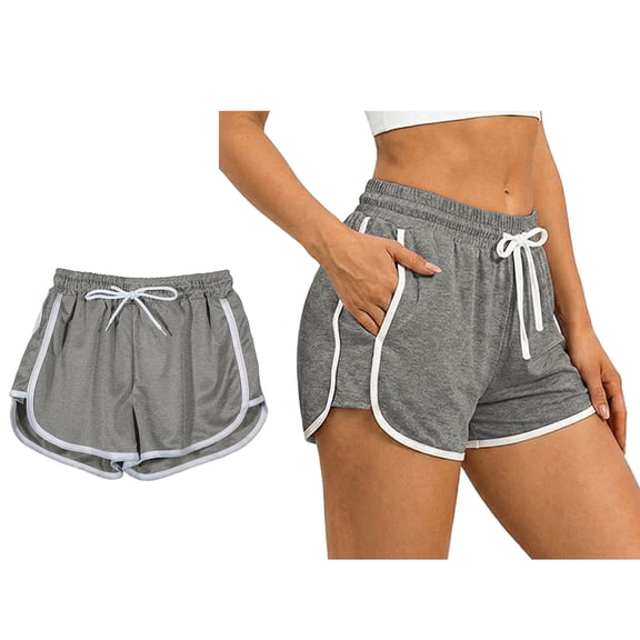 Women Shorts Elastic Waist Shorts Comfy Loose Fit Clothes for Women Lounge Short Womens Summer Clothes Cute Shorts for Women