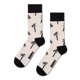 thumbnail image 2 of Happy Socks 4 paquetes de calcetines unisex, caja de regalo, colores mezclados Black and White 3 36-40 (UK 4-7), 2 of 7