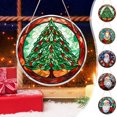 thumbnail image 1 of Hermosos letreros navideños de resina con temática navideña con imágenes elegantes y decoraciones festivas que son ideales para agregar calidez y alegría a su estilo de decoración navideña. Akmoler, 1 of 8