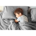 thumbnail image 2 of Sheet Set 4PC D Microfiber Solid Grey, 2 of 3