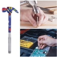 thumbnail image 5 of Unique Bargains 6 in 1 Mini Multifunction Claw Hammer with Slotted Phillips Screwdriver, Blue, 5 of 5
