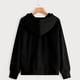 thumbnail image 3 of ICHUANYI Clearance Women's Hoodie Printing Loose Casual Fashion Long Sleeve Sweatshirt Tops(Black, S) ICHUANYI WER2023081108402, 3 of 5