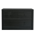Delta Children Cambridge Mix and Match 3 Drawer Dresser Rustic Ebony