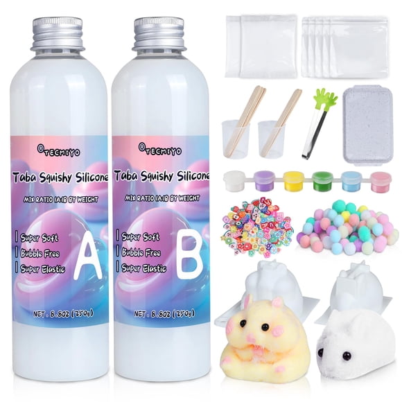 Kit Squishy TECMIYO Taba para hacer tu propio bricolaje supersuave