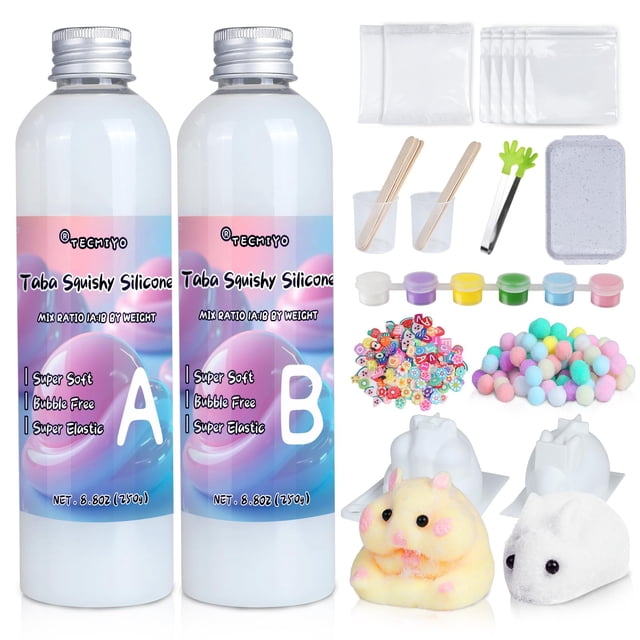 Kit Squishy TECMIYO Taba para hacer tu propio bricolaje supersuave