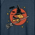 thumbnail image 3 of Peanuts - Woodstock Witch - Women's Lightweight French Terry Long Sleeve Shirt, 3 of 6