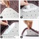 thumbnail image 4 of Alfombra antideslizante con agarre para alfombras, 24 piezas, agarre para alfombras antirizado de doble cara, agarre antideslizante lavable y reutilizable para pisos de madera, alfombras y tapetes, 4 of 8