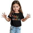 thumbnail image 3 of XEGLSBU T Shirts for Girl Summer Short Sleeve Top for Big SisterCute Sailor Collar Shirt Shirt 1 13 Years Old Black Size 6-7 Years, 3 of 7