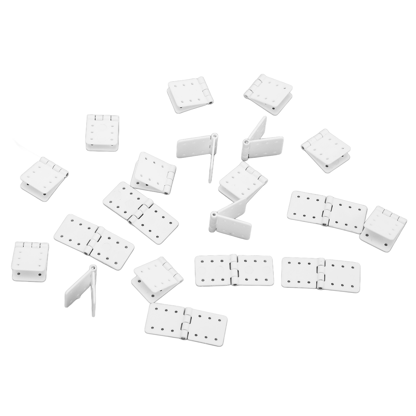 40pcs Rc Pinned Hinges Remote Control Airplane Plastic Hinge Model 