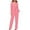 F368 RD2, variant on Likimi Two Piece Sets For Women Button Down Lapel Solid Color Long Sleeve Cardigan Jacket With Pants Elegant Outfit Set Navy Size M