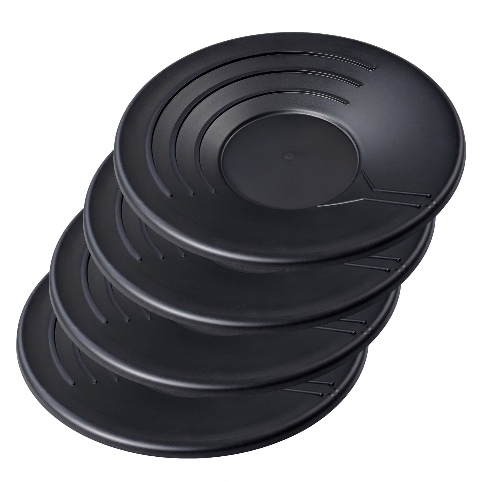 Set of 4 Gold Pan Gravity Trap Miner Prospecting Panning Sluice Tool