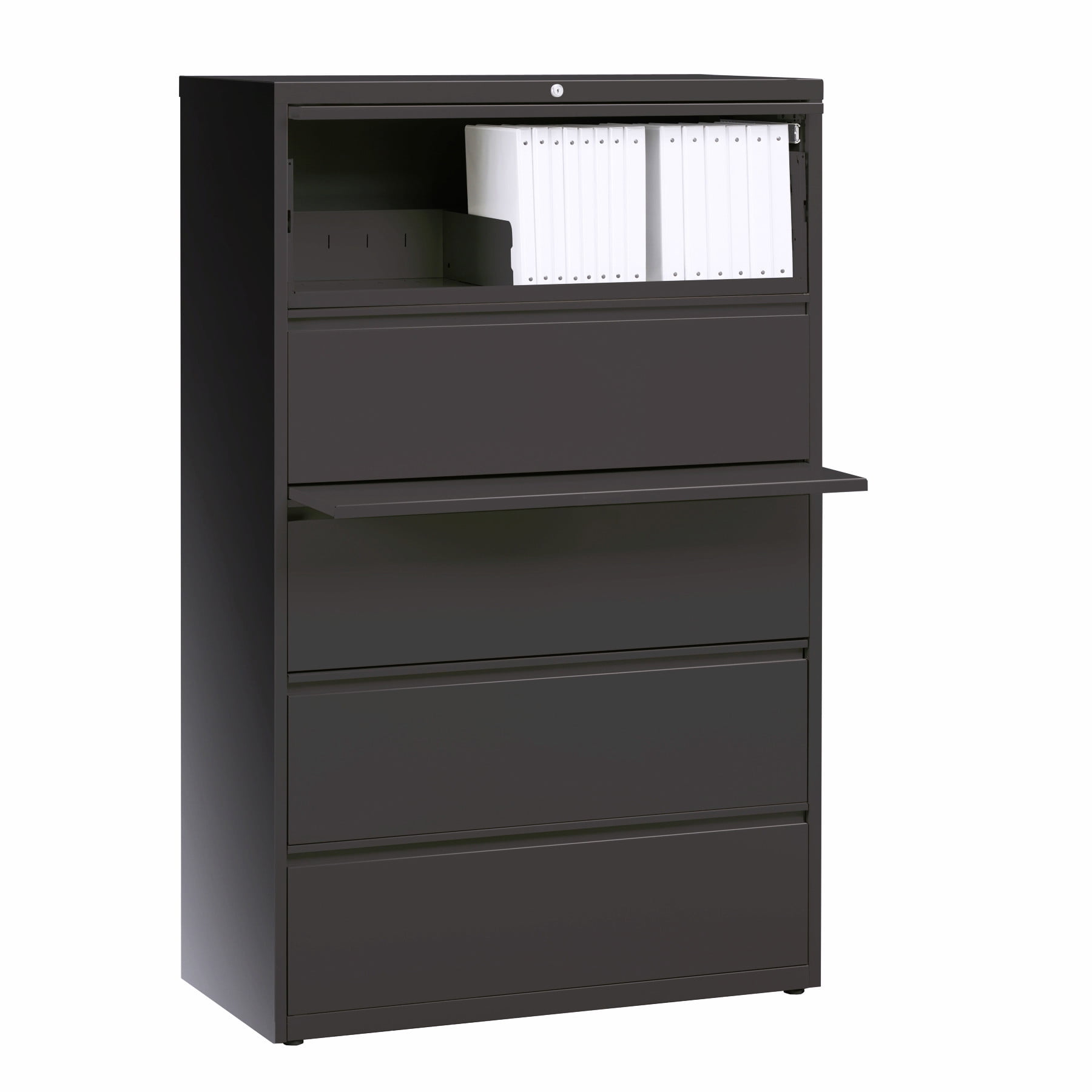 Hirsh 36in Wide HL8000 Series 5 Drawer Lateral File