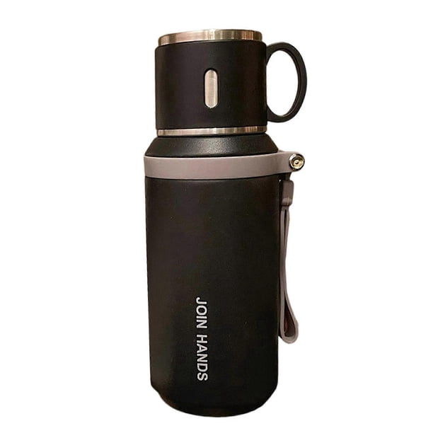 Contemporary Thermal Coffee Tumblers With Leak proof Silicone Seal Durable Nonrust Steel Construction For Hot Drink Iced Beverages White