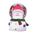 thumbnail image 2 of Christmas Decoration Crystal Ball,Christmas Snow Globe Color Resin Lighted Glitter Snow Globe Color Changing Christmas Globe Decor High-Intensity Output, 2 of 8