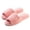 Peach, variant on Roxoni Ultra Soft Spa Slippers for Women Cozy, Fuzzy Terry Bathroom, House and Shower Shoes