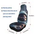 thumbnail image 4 of Yiaed Astronaut Helmet Reflections Print Car Seat Covers,Universal Auto Seats Protector Fits for Car,SUV Sedan,Truck,Automotive Seat Covers & Accessories(Two packs), 4 of 7