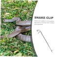 thumbnail image 4 of Pinza atrapadora de serpientes Gogogmee de acero inoxidable de 120 cm, 4 of 9