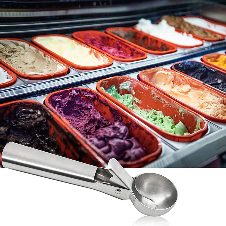 Ice Cream Scoops Stainless Steel Digger Non-Stick Fruit Ice Ball