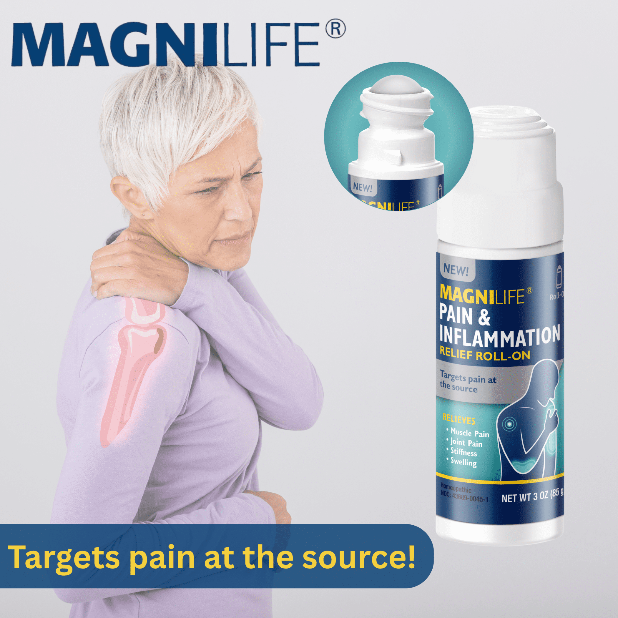 MagniLife Pain & Inflammation Relief Roll-On