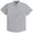 Gray, variant on Coevals Club Men Short Sleeve Button Down Up Cotton Casual Soft Solid Top Shirt (Gray 2# S)
