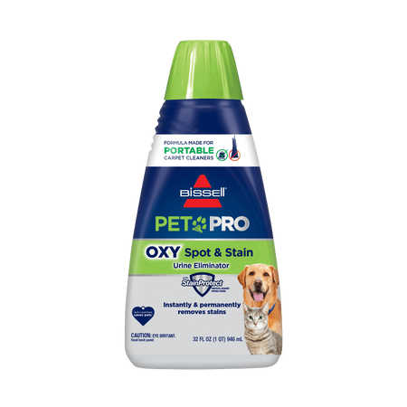 Bissell PET PRO OXY Spot & Stain Formula for Portable Carpet Cleaners 2034