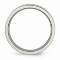 thumbnail image 2 of Titanium Grooved 8mm Brushed and Polished Band Size: 9; for Adults and Teens; for Women and Men, 2 of 6