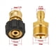 thumbnail image 4 of 2X Juego de Adaptadores para Lavadora de Alta Presión, Kits de Conexión Rápida, Herramienta A Varilla M22 A Conexión Rápida de 1/4, 4 of 7