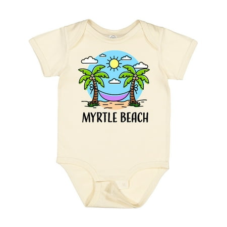 

Inktastic Summer Vacation in Myrtle Beach Gift Baby Boy or Baby Girl Bodysuit