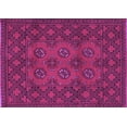 thumbnail image 1 of Ahgly Company Indoor Rectangle Persian Purple Traditional Area Rugs, 4' x 6', 1 of 4