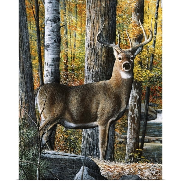 Great BIG Canvas | Rolled Kevin Daniel Poster Print entitled Broken Silence