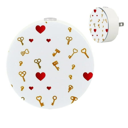 

YZUOUZY Bedside Lamps Bedroom Lamp Bedroom Lamps Set of 2 Heart Crown Key