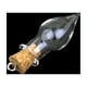 thumbnail image 3 of 10 Botellas De Corcho De Vidrio, Frascos Con Forma De Lágrima, Colgantes De Botella De Los Deseos, 3 of 7