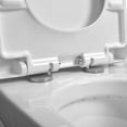 thumbnail image 2 of HOROW Small one Piece Toilet Compact Bathroom Commode Water Closet Dual Flush,12'' Rough-in+UF Seat, 2 of 11