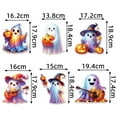 thumbnail image 5 of XIANXIAN Halloween Ghost Ornaments - Halloween Ornaments for Tree Decorations - Halloween Mini Ghost Hanging Decoration for Outdoor indoor Home Yard Lawn Party Décor Halloween Decoration Car Pendants, 5 of 8