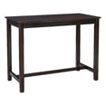 thumbnail image 1 of Linon Claridge Table de Pub en Bois de 36 Pouces Hauteur Comptoir, Brun, 1 of 9