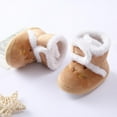 thumbnail image 6 of Infant Baby Boots Boys Girls Cozy Fleece Slippers Snow Boots Winter Baby Girl Shoes Warm Baby Crib Footwear for Newborn Toddlers, 6 of 8