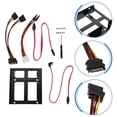thumbnail image 4 of Shisuyan Universal Ssd Mount Bracket Hard Drive Adapter Metal 1 Set 4.9X3.9X0.8In, 4 of 8