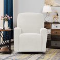 thumbnail image 4 of Recliner Chair Slipcover Protector Washable Sofa Couch Cover Elasticity Stretch Anti-slip Slipcovers Single Seat Sofa Recliner Cove W/ Side Pocket, (29in-36.5in)*(26in-34in)*(24in-33in), 4 of 7